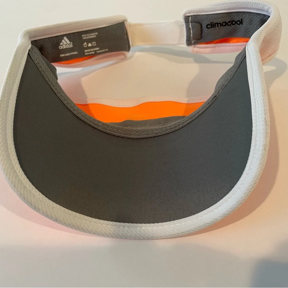 Adidas Visor Neon Orange Tennis Climacool - Picture 4 of 6